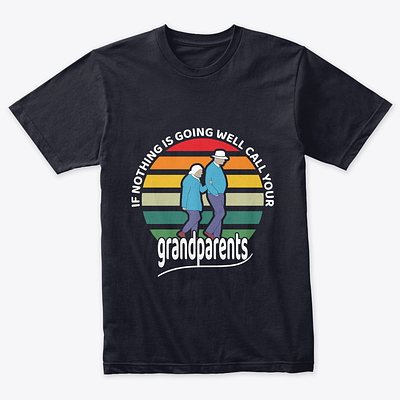 Grandparents day special T-shirt design 3d animation branding design flyer graphic design illustration logo motion graphics typography ui ux vector