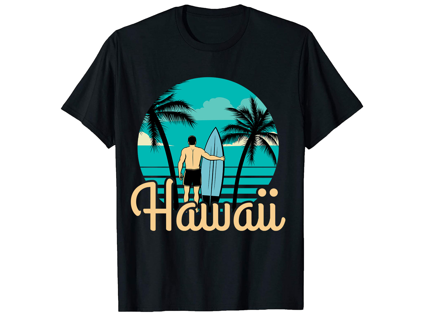 HAWAII. Summer T-Shirt Design. by Ruku Moni on Dribbble