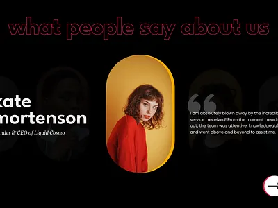 Testimonial Page daily ui design landing page testimonial ui uiux web design