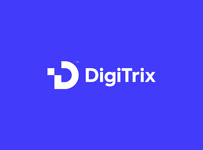 DigiTrix logo & Brand identity! Tech & Networking Logo brand identitiy branding d letter logo design graphic design logo logo design logo designer net logo networking new logo tech logo