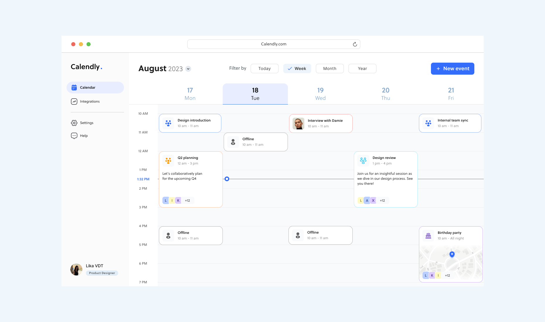 Calendar ai artificial intelligence cards dark dashboard hr job seeking ui ux vacancy work