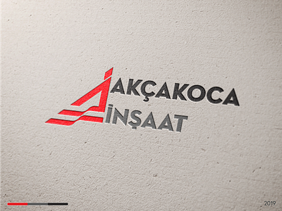 Akcakoca Construction Logo Design branding graphic design logo logodesign