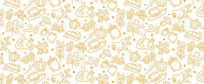 autumn season doodle seamless pattern autumn background cute doodle fall icon pattern seamless season simple