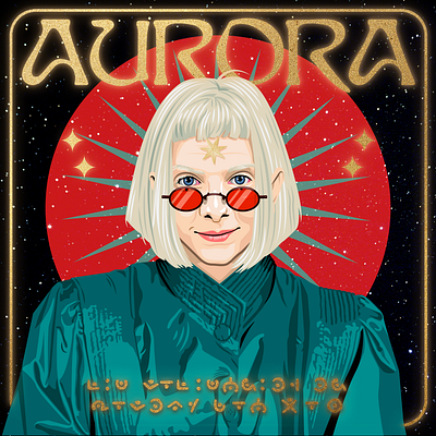 Aurora aksnes aurora vector