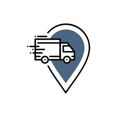 Logistic logo (haft tir) باربری هفت‌تیر branding logo