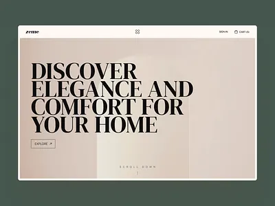 Furniture Shop Landing Page app branding design dribbble flat design furniture home illustration image website landing page landing page design modern ui shop sleek ui user experience user interface ux web web design