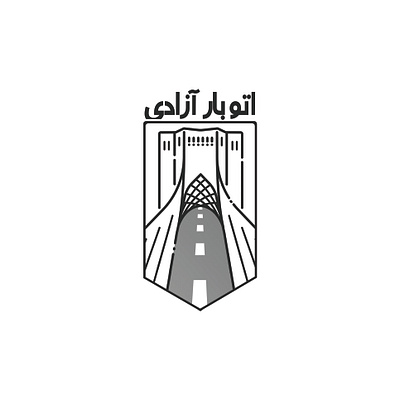 Logistic logo(Azadi) branding logo