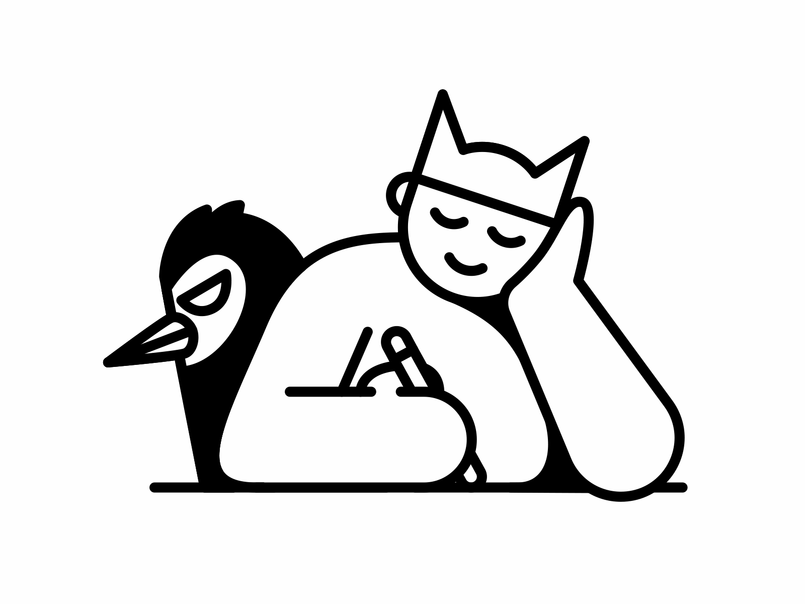 About about batman black btmn characte character dark darkpenguin design drawing illustration info lines man me penguin site ui vector web