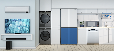 SAMSUNG Home Appliances 3d graphic design samsung