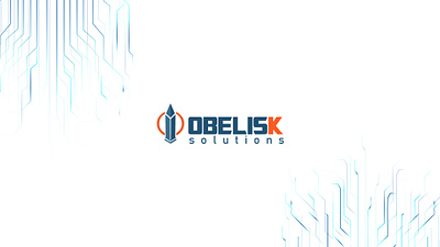 Obelisk Solutions app branding design graphic design illustration logo typography ui ux vector