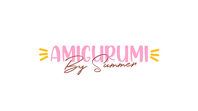 Amigurumi by summer branding design graphic design illustration logo vector