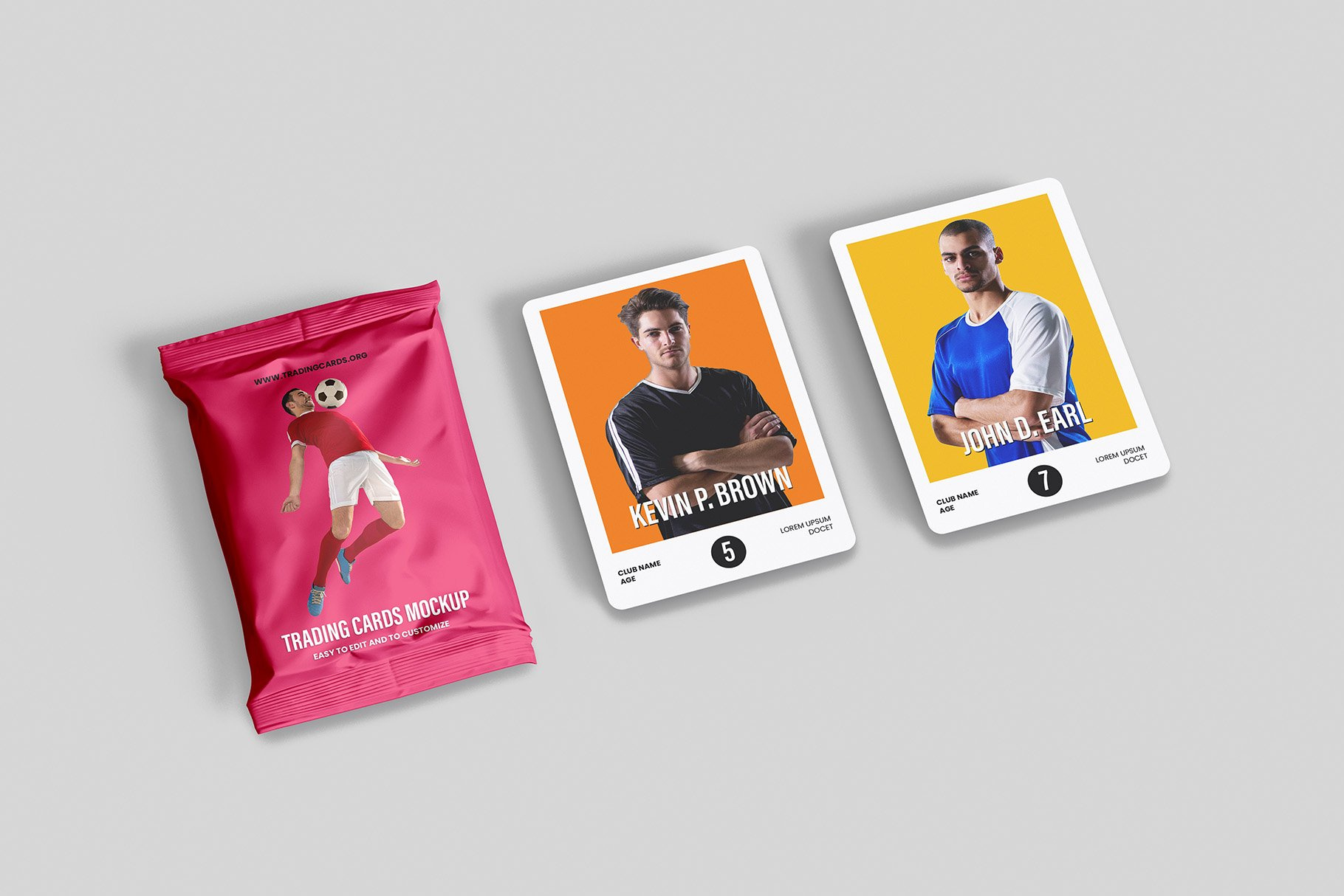 Trading Cards Mockup - 9 views by Illusiongraphic Design on Dribbble