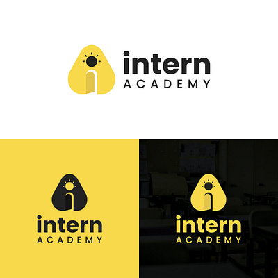 Logo Design "Intern Academy" 2023 branding design graphic design logo logofolio