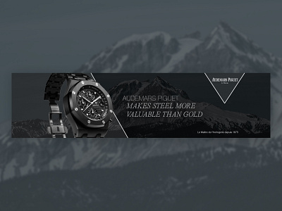 Banner Concept for Watch Store banner concept uxui design watch webdesign