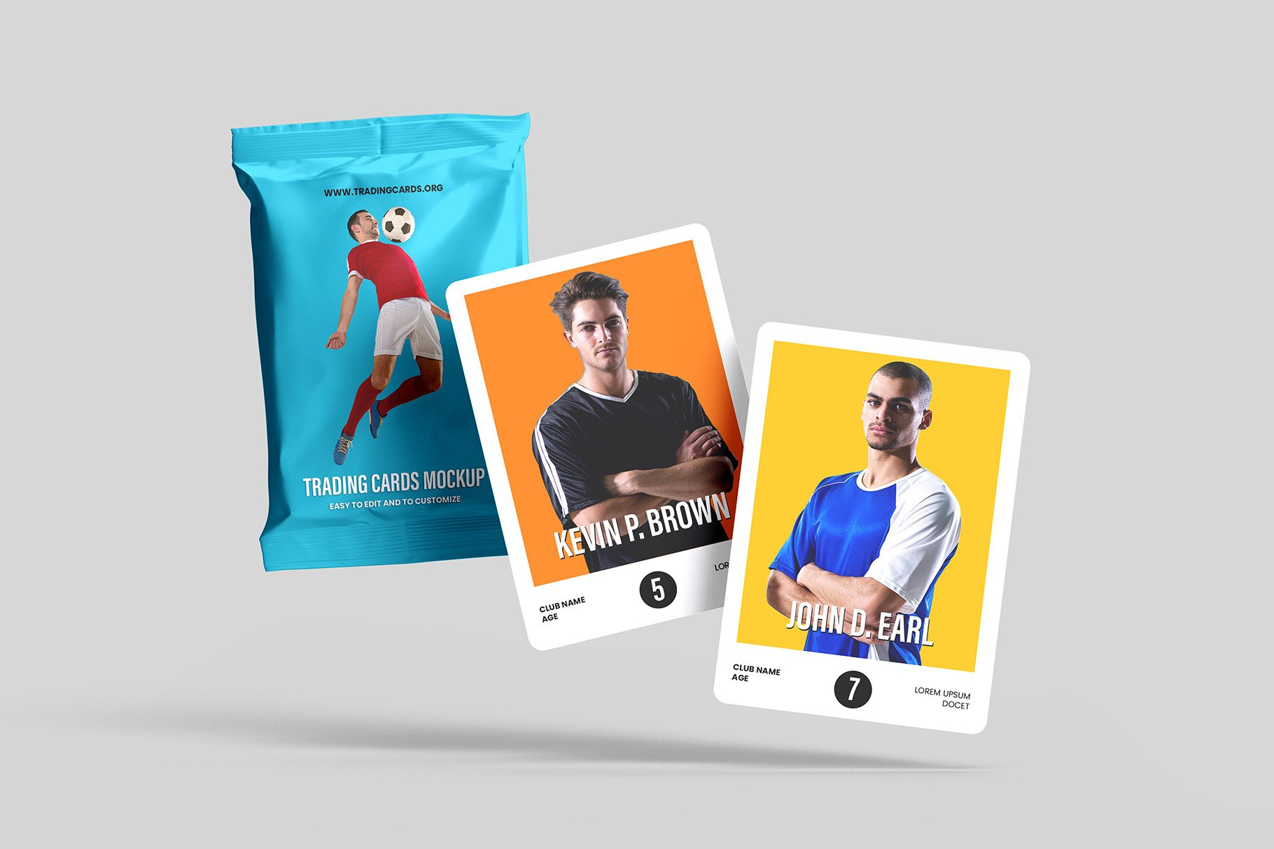 Trading Cards Mockup - 9 views by Illusiongraphic Design on Dribbble
