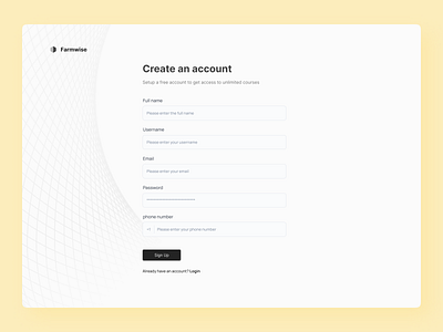 Sign Up create account design login sign in sign up signin signup ui uidesign
