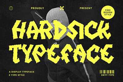 Hardsick - Display Typeface branding cool font displayfont fashion font graffiti graffiti font grunge hypebeast font t shirt design typeface