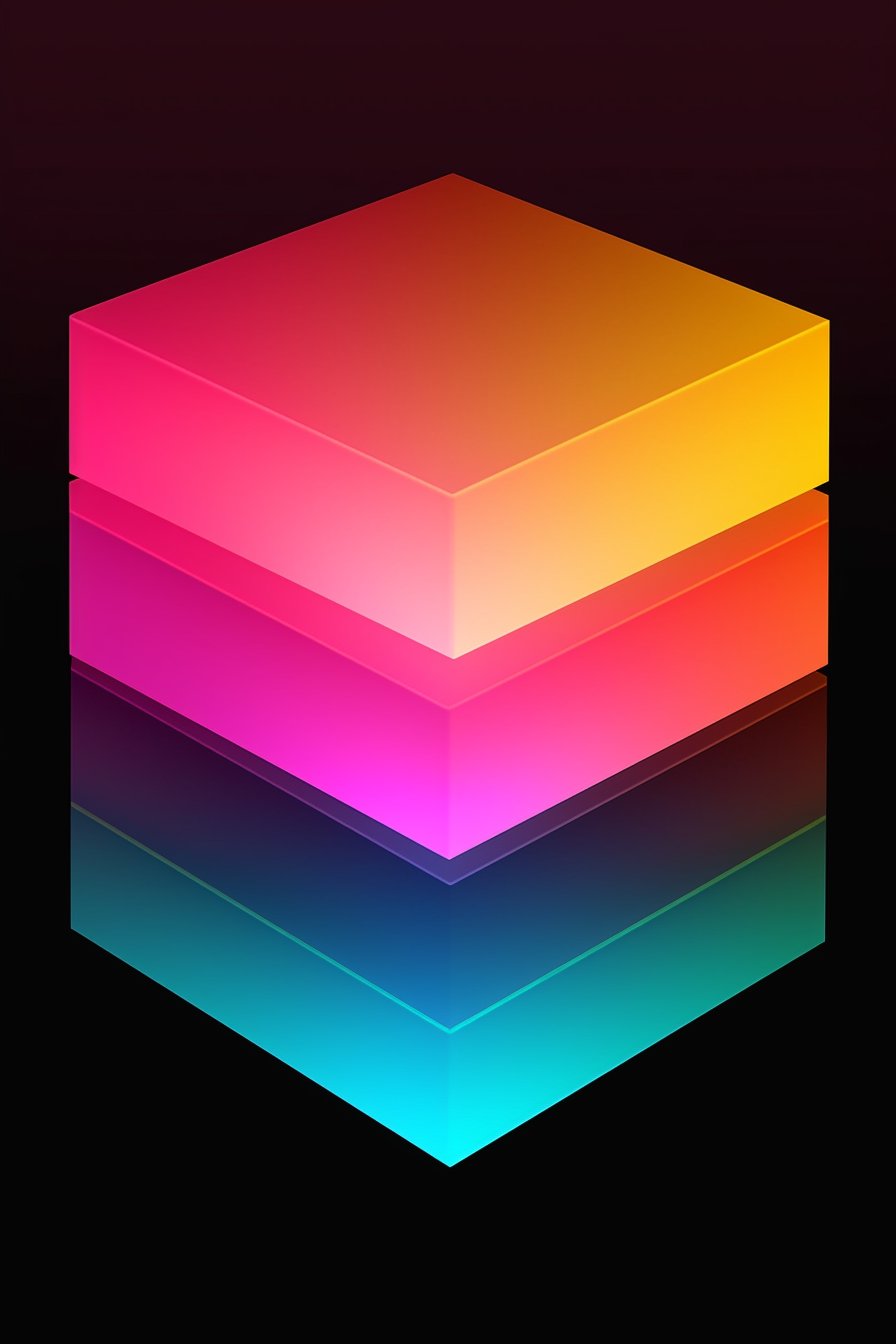 Color Spaces abstract art color gradients study