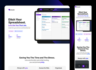 Modern Landing Page app apple best chrome design figma ipad kanban board laravel list modern portfolio saas samsung tailwind tailwindcss ui vue web design