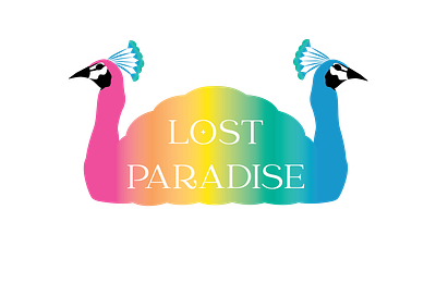 Lost Paradise Festival Rebrand and collateral branding logo logo design