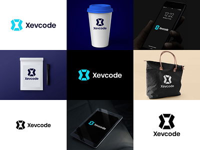 Xevcode logo design - x letter code - code logo brand brand identity branding code logo design coding logo coding logo design design development logo graphic design letter mark logo logo design modern logo web development logo x code x code logo x logo xv xv code xv code logo