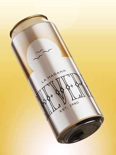 Chevere Beer beer branding can design graphic design logo mockup visual identity