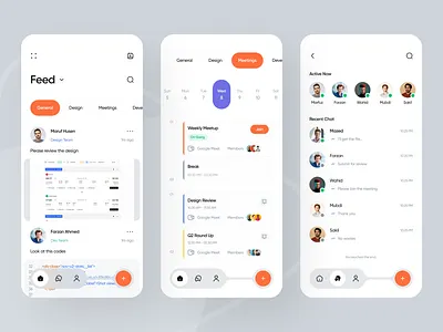 Team management app ui clean design do task feed management minimal mobile app mobile design modern design popular app project social app task app task app feed task app ui task management team ui ui ux design