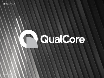 QualCore: IT Consulting Company Logo Identity brand design brand identity branding core core logo design it it consulting logo minimal modern logo q q letter q logo q mark tech