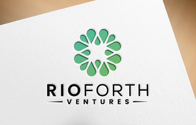 Rio Forth Ventures Logo branding graphic design guidelines logo logo creation logoneed mockup