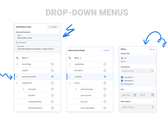 Drop Down Menu designs, themes, templates and downloadable graphic ...