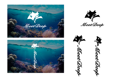 MEETDEEP LOGO DESIGN branding design graphic design logo