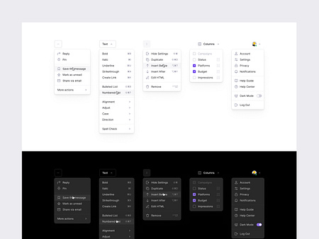 Browse thousands of Dropdown images for design inspiration | Dribbble
