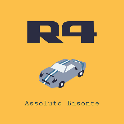 Ridge Racer 4 - Assoluto Bisonte branding graphic design illus illustration vector