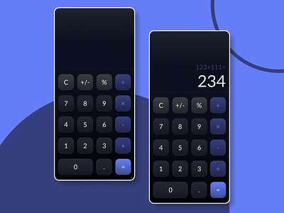 Daily UI #004 - Calculation calculation calculator dailyui math mobile product design ui