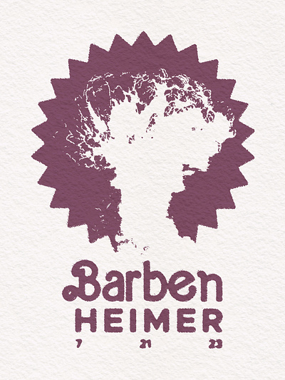 Barbenheimer 3d branding design graphic design illustration logo typography vector