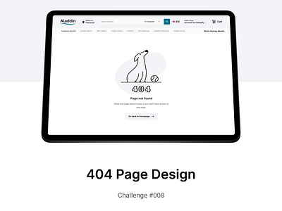 404 Page Design accessible branding clear creativedesign dailyui design flatdesign graphic design graphicdesign illustration logo minimalism motion graphics typography ui uidesign userinterface uxdesign visualdesign webdesign
