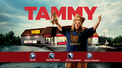 Tammy Dvd Menu design photoshop