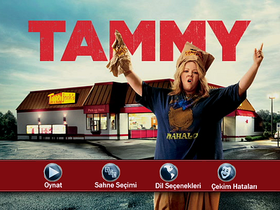 Tammy Dvd Menu design photoshop