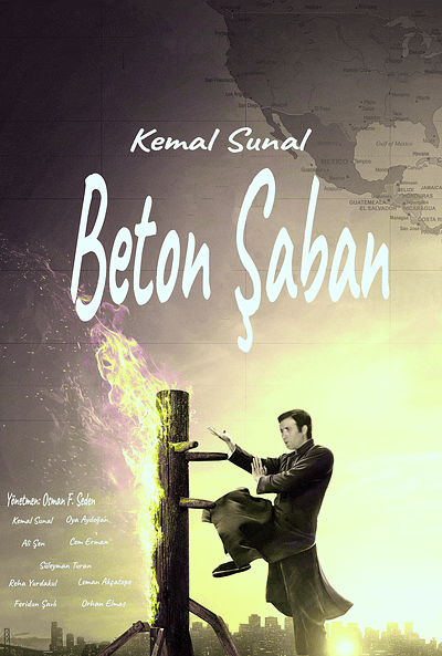 Beton Şaban-Kemal Sunal design photoshop