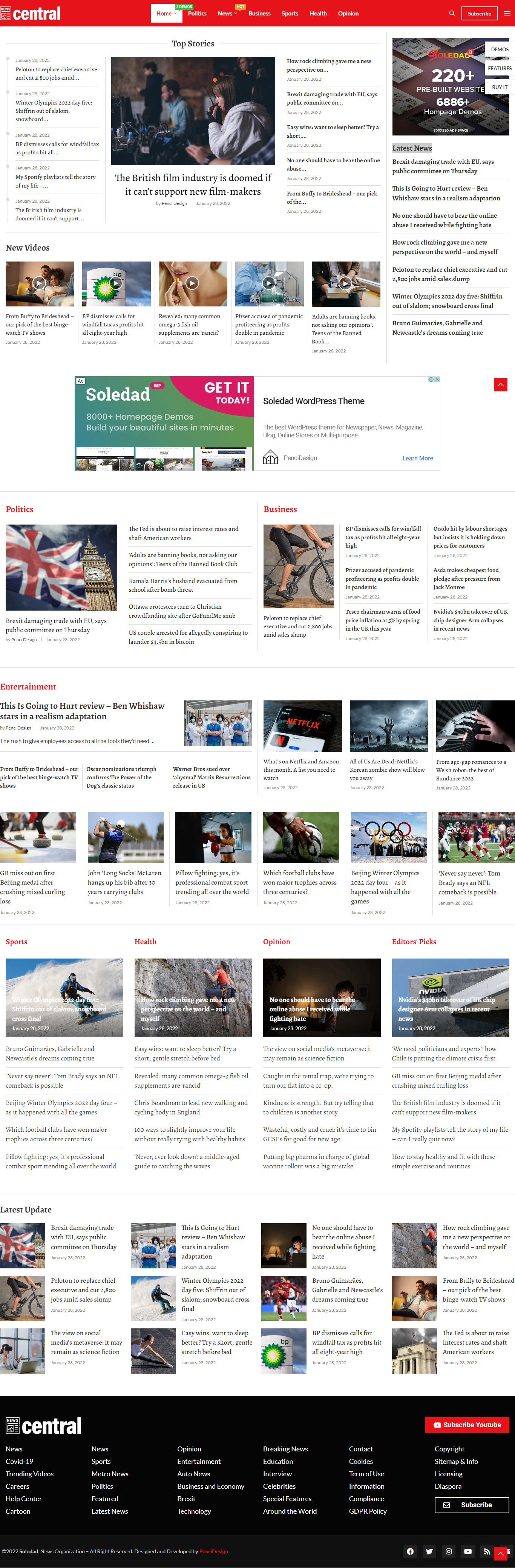 News and Blog website design blog design blog website elementor pro illustration news news website webdesign website design wordpress wordpress website