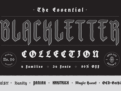 The Essential Blackletter Collection