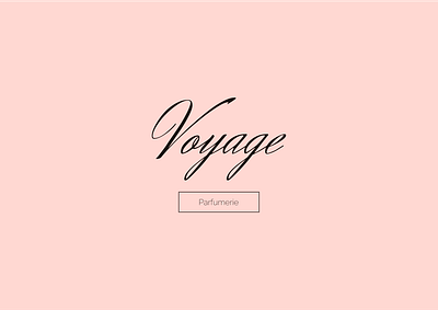 Logo Design - Voyage Parfumerie adobe illustrator branding design graphic design logo logo design minimalist vector
