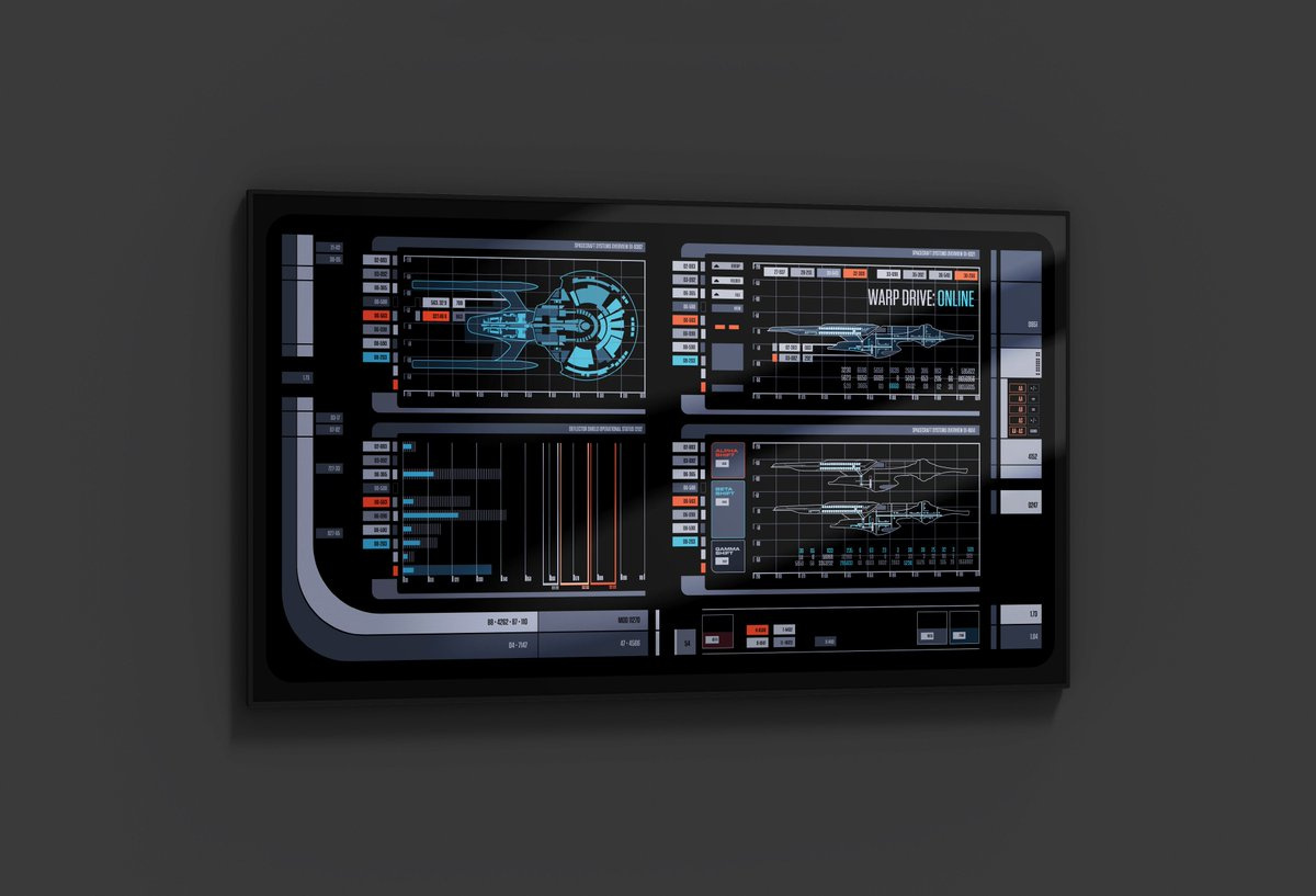 Star Trek LCARS Design Project. by Michael Overton on Dribbble