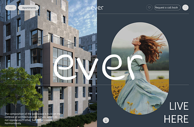 "Ever"-apartment company apartment building design ui