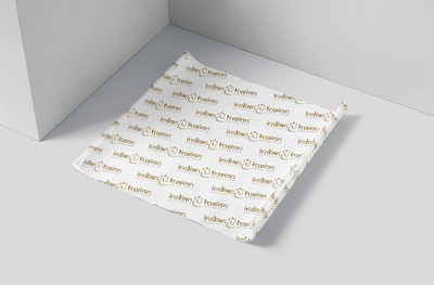Wrapping paper logo pattern flexo print pattern wrapping paer