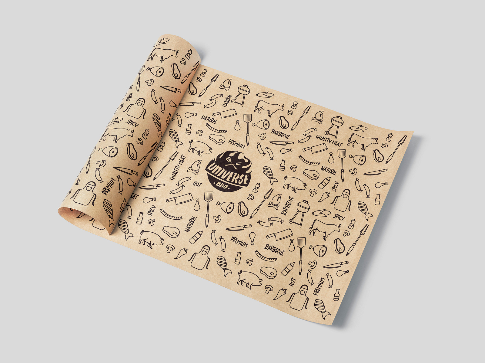 Custom Butcher paper by Bartosz Borkowski on Dribbble