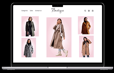 clothes online shop clothes prototype shopping ui design