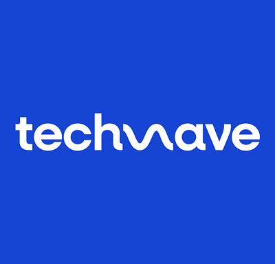 Techwave logo by Sofia Touati on Dribbble