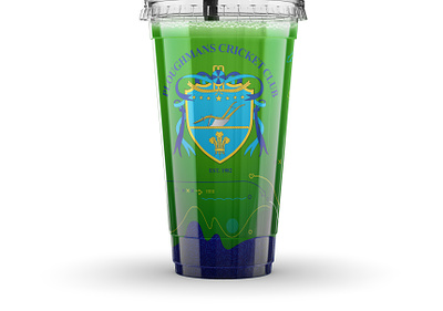 Sports club plastic glass- custom with a short brief brief work custom cup plastic cup