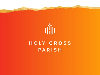 Holy Cross Parish branding canada catholic church croatia cross holy logo parish